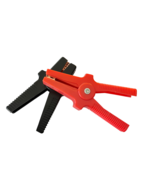 accu laadklemset - rood en zwart - startkabelklemmen - startkabelklemset - accu klemmenset