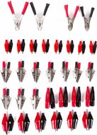 krokodil klemmenset - 60 delig - accuklemmen set - krokodillenklemmen set - benson