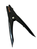 accu laadklem - zwart - acculaadklem - accu oplaadklem - startkabelklem - batterijtang