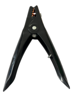 accu laadklem - zwart - acculaadklem - accu oplaadklem - startkabelklem - batterijtang