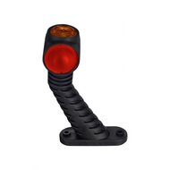 led breedtelamp rechts 170mm 4x led - aanhanger zijlamp - zijlicht - breedtelicht