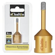 diamant gatenzaag 6 mm - m14 - gatenboor - diamantzaag - gatenboor - keltin