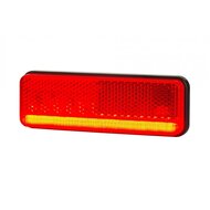 zijmarkeringslamp rood met houder - 12/24 volt - contourlamp neon led - markeringslamp - horpol
