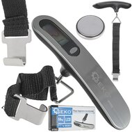 lcd digitale weegschaal 50 kg - gewichtmeter - reisweegschaal - weegapparaat - geko