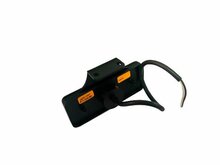 zijmarkeringslamp wit met houder - 12/24 volt - contourlamp 1 led - markeringslamp - horpol