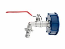 ibc kraanset - kraan met snelkoppeling set - containerkraan set - ibc adapter set - geko