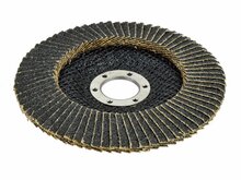 siliconen schuurschijf 125 mm p40 - lamellenschijf - schuurpad - schuurwiel - flap disc - geko