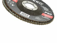 siliconen schuurschijf 125 mm p60 - 10 stuks - lamellenschijf - schuurpad - schuurwiel - flap disc - geko