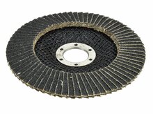siliconen schuurschijf 125 mm p60 - 10 stuks - lamellenschijf - schuurpad - schuurwiel - flap disc - geko