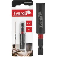 bithouder magnetisch 1/4 60mm -  impactbithouder - schroefbit houder - tvardy
