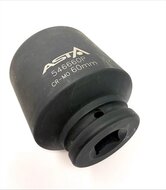 zeskant krachtdop lang 60 mm - 3/4 duims aansluiting - slagdop - impact dop - rateldop - dop - asta