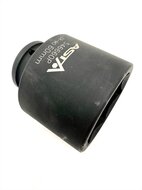 zeskant krachtdop lang 60 mm - 3/4 duims aansluiting - slagdop - impact dop - rateldop - dop - asta