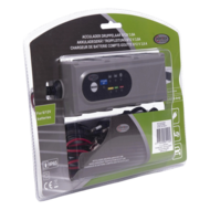 acculader - batterijlader - 6 of 12 volt - 3.8 amp&egrave;re - druppelaar - laadapparaat - h&ouml;fftech