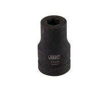 zeskant krachtdop 17 mm - 1 duims aansluiting - slagdop - impact dop - rateldop - dop - jmc
