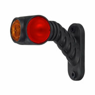 led breedtelamp links 130mm 4x led - aanhanger zijlamp - breedtelicht - contourlamp