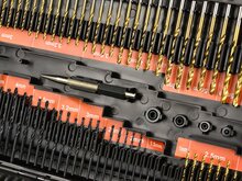 boor en bitset - 246 delig - borenset - bittenset - hss boren - doppen - gatenzagen - geko