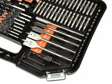 boor en bitset - 246 delig - borenset - bittenset - hss boren - doppen - gatenzagen - geko