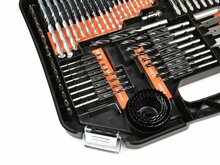 boor en bitset - 246 delig - borenset - bittenset - hss boren - doppen - gatenzagen - geko