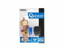 gasdrukregelaar - instelbare druk 0,5&ndash;4 bar - propaan/butaan - gasdruk regelaar - geko