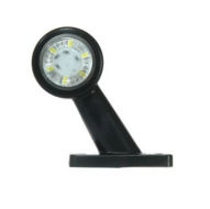 led breedtelamp links 130mm 12x led - aanhanger zijlamp - zijlicht - breedtelicht - contourlamp