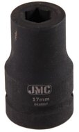 zeskant krachtdop 17 mm - 1 duims aansluiting - slagdop - impact dop - rateldop - dop - jmc