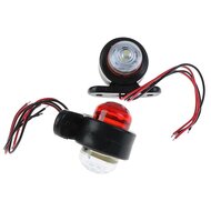 led breedtelamp universeel 50mm 2x led - aanhanger zijlamp - zijlicht - breedtelicht