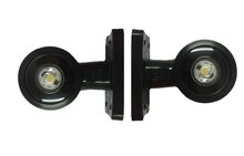 led breedtelamp 90mm 2x led - aanhanger zijlamp - breedtelicht - contourlamp