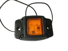 led zijmarkeringslamp universeel oranje 3x led - contourlamp - zij lamp - breedtelamp