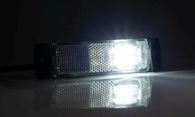 zijmarkeringslamp universeel wit 4x led - contourlamp - zij lamp - breedtelamp