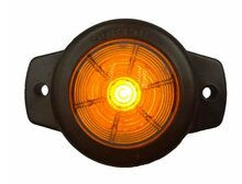 led zijmarkeringslamp universeel oranje 1x led - contourlamp - zij lamp - breedtelamp