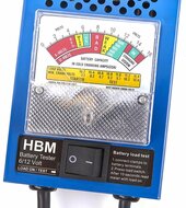 accutester - 6 en 12 volt accu&#039;s - geschikt tot 100 amp&egrave;re - accu tester - batterijtester