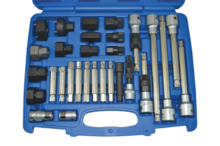 dynamo montage set - 30 delig - dynamo pully verwijderingsset - asta