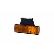 led zijmarkeringslamp met houder universeel oranje 3x led - contourlamp - zijlamp - breedtelamp