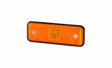 led zijmarkeringslamp universeel oranje 3x led - contourlamp - zijlamp - breedtelamp - horpol
