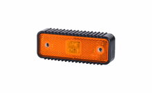 led zijmarkeringslamp universeel oranje 3x led - contourlamp - led zijlamp - breedtelamp