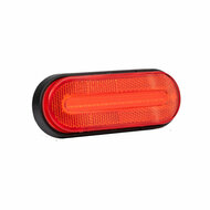 led zijmarkeringslamp universeel rood 12x led - contourlamp - zij lamp - breedtelamp