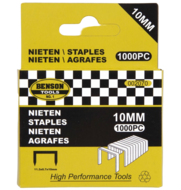 nietjes - 1000 stuks - 11.3mm x 0.7mm x 10mm - nieten - benson
