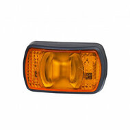 led zijmarkeringslamp universeel oranje 4x led - led contourlamp - zij lamp - breedtelamp