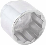 dop twaalfkant - 80 mm - 1 duims aansluiting - dopsleutel - rateldop - dop - geko