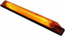led zijmarkeringslamp universeel oranje 2x led - contourlamp - zijlamp - breedtelamp