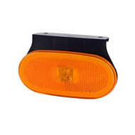 led zijmarkeringslamp universeel oranje 3x led - led contourlamp - led zijlamp - breedtelamp
