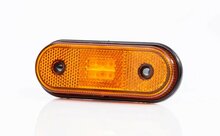 led zijmarkeringslamp universeel oranje 4x led - led contourlamp - zijlamp - breedtelamp