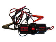 acculader - batterijlader - 6 of 12 volt - 4 amp&egrave;re - druppelaar - accu oplader