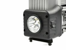 compressor 12 Volt - 250 watt - inclusief ingebouwde zaklamp - lucht compressor - draagbare luchtcompressor - geko