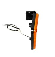 led zijmarkeringslamp universeel oranje 2x led - contourlamp - led zijlamp - led breedtelamp