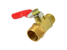 pneumatische kraan - kogelkraan - 1/4 duims - handmatige lucht klep - kogel kraan - geko