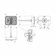 led zijmarkeringslamp universeel oranje 9x led - contourlamp - led zijlamp - breedtelamp