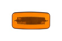 led zijmarkeringslamp universeel oranje 24x led - contourlamp - led zijlamp - breedtelamp