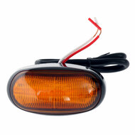 led zijmarkeringslamp universeel oranje 10/30 volt - contourlamp - led zijlamp - breedtelamp