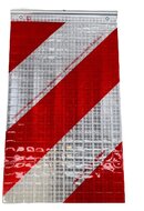 lange lading lap links - lange lading bord voor een aanhanger - laadklep vlaggen - laadklepmarkering - kmr